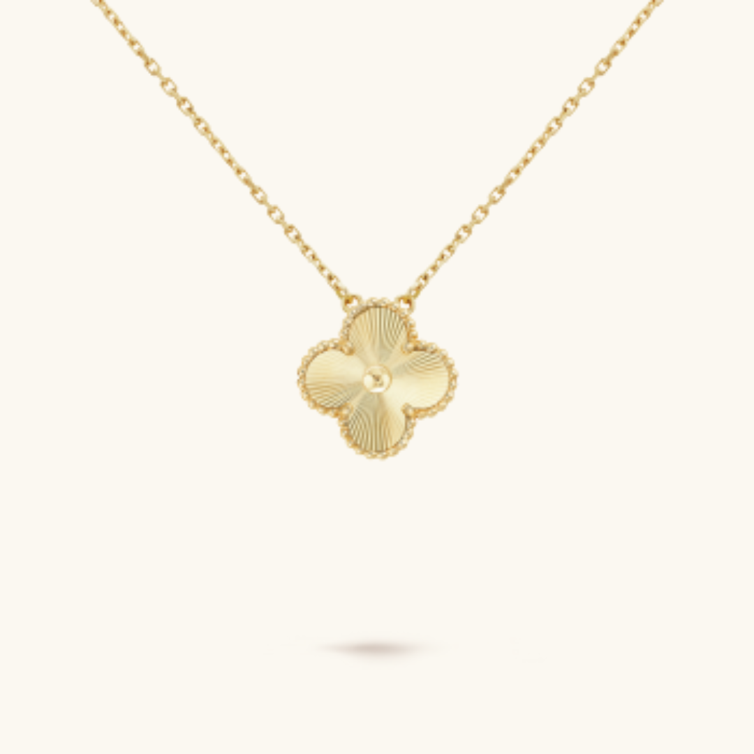 CLOVER | GOLD NECKLACE