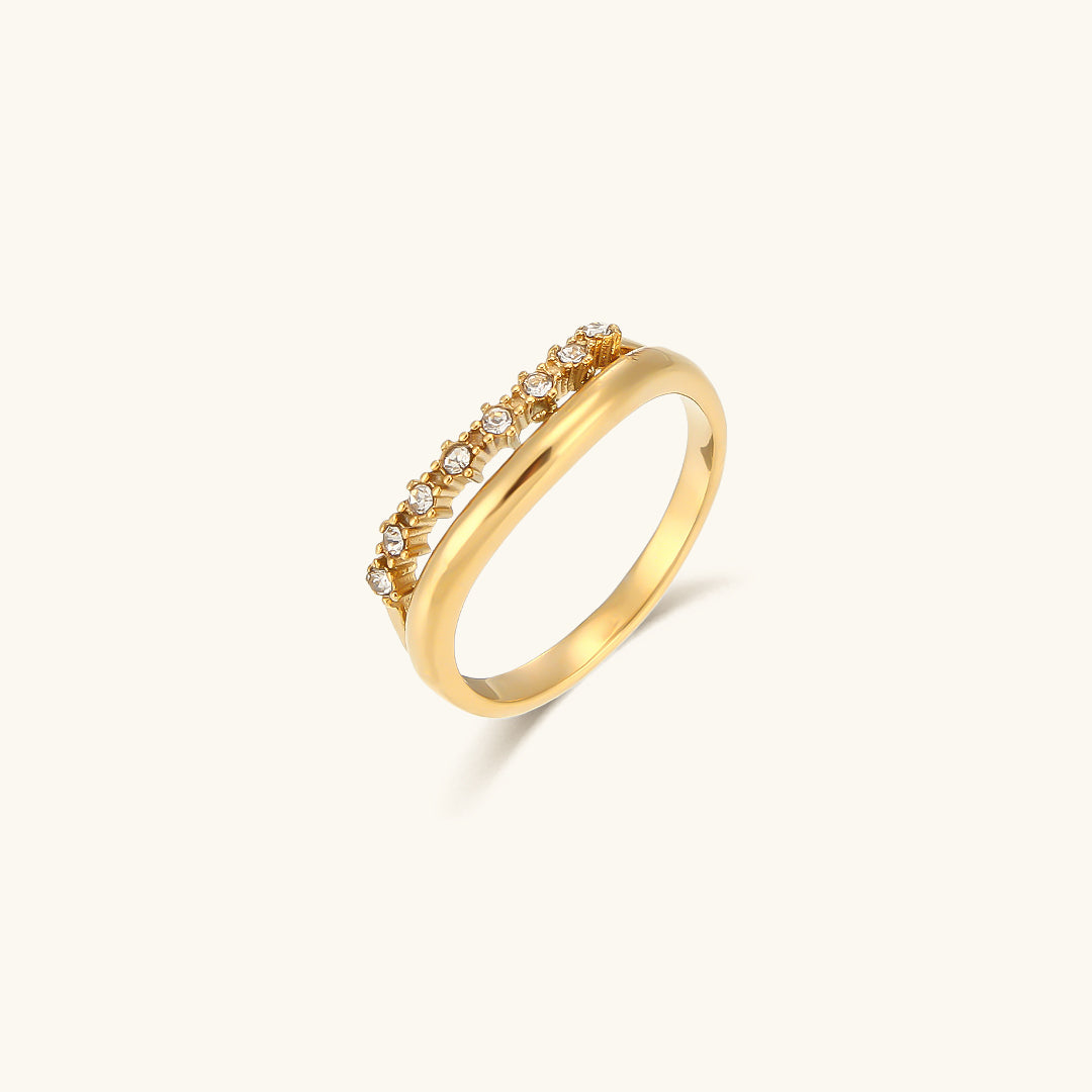 Adeline Diamant-Imitat-Goldring