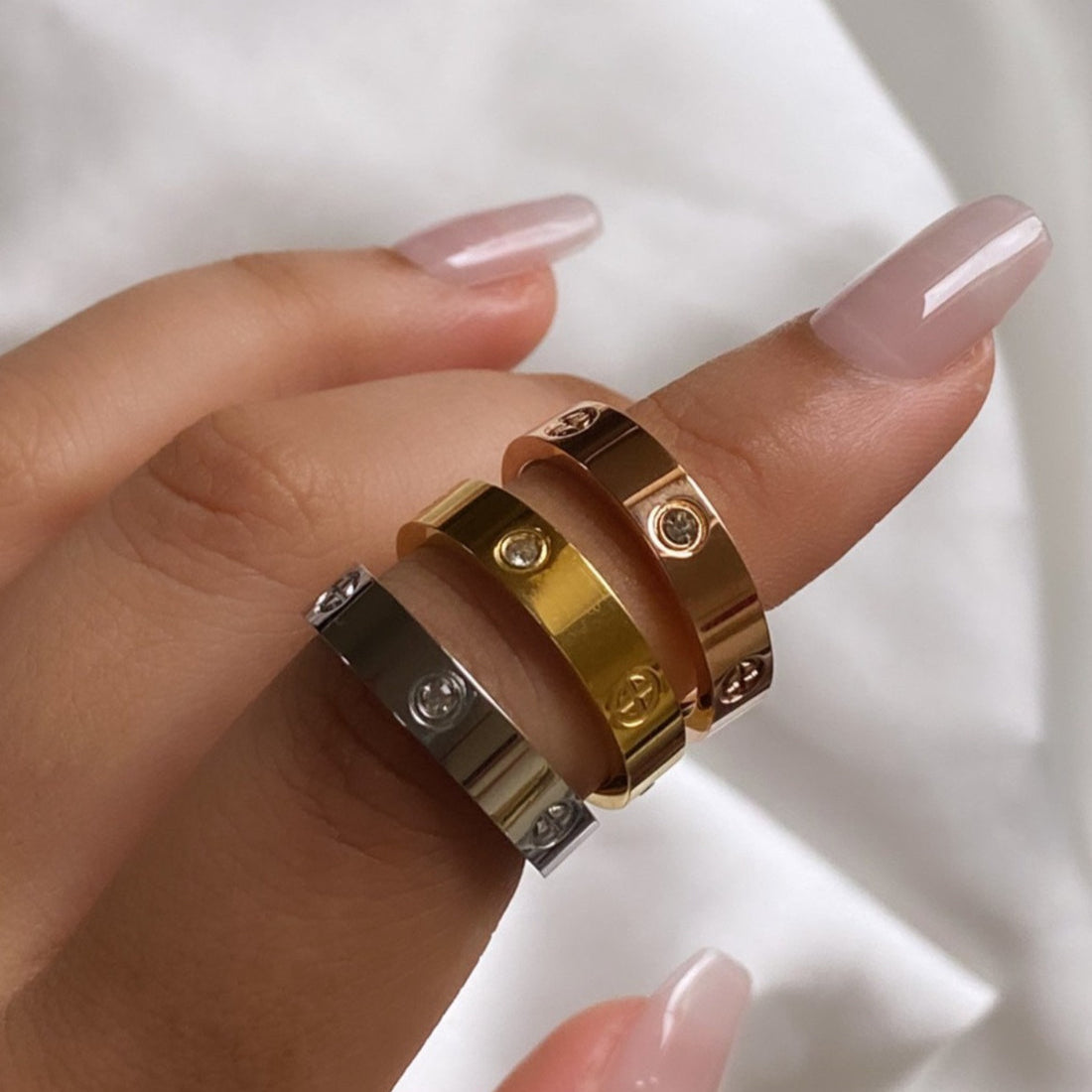 Eternity Love Gold Ring