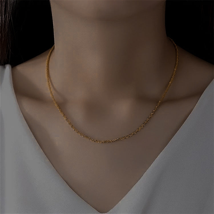 Audrey Gold Chain Necklace