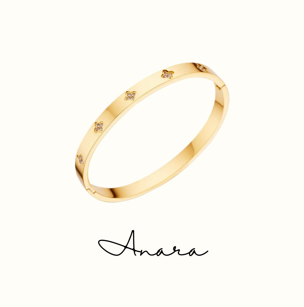 Anara Clover Bangle