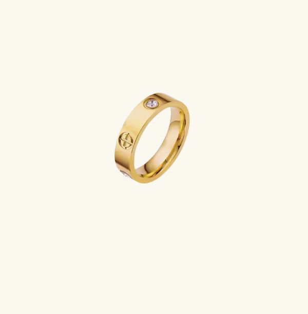 Eternity Love Gold Ring