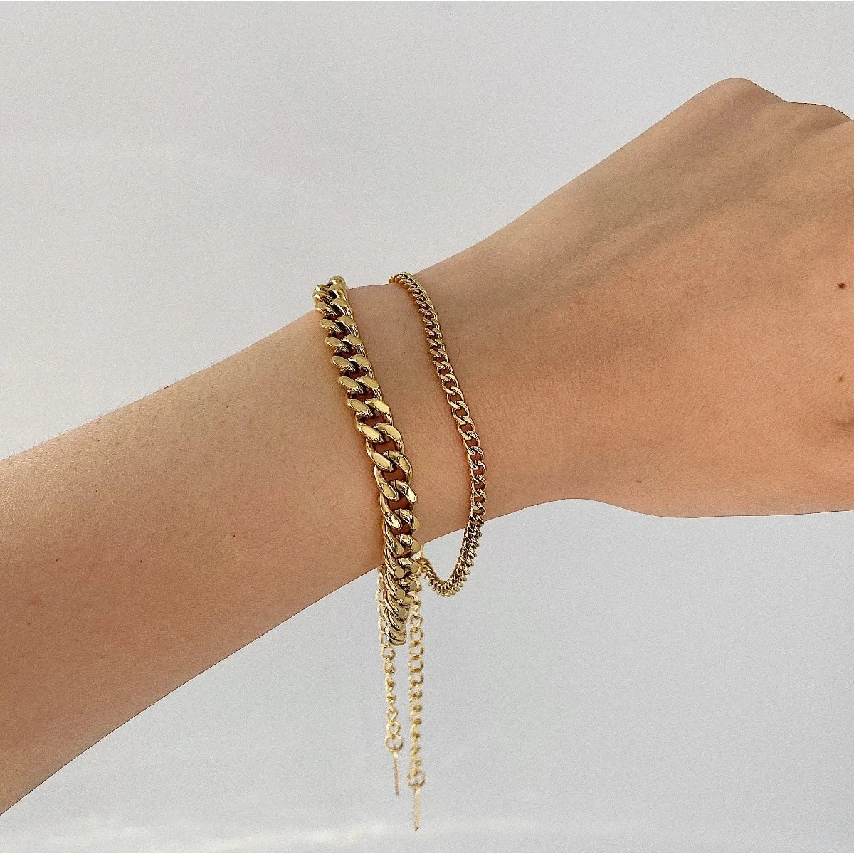 Jean-Gold-Kettenarmband 