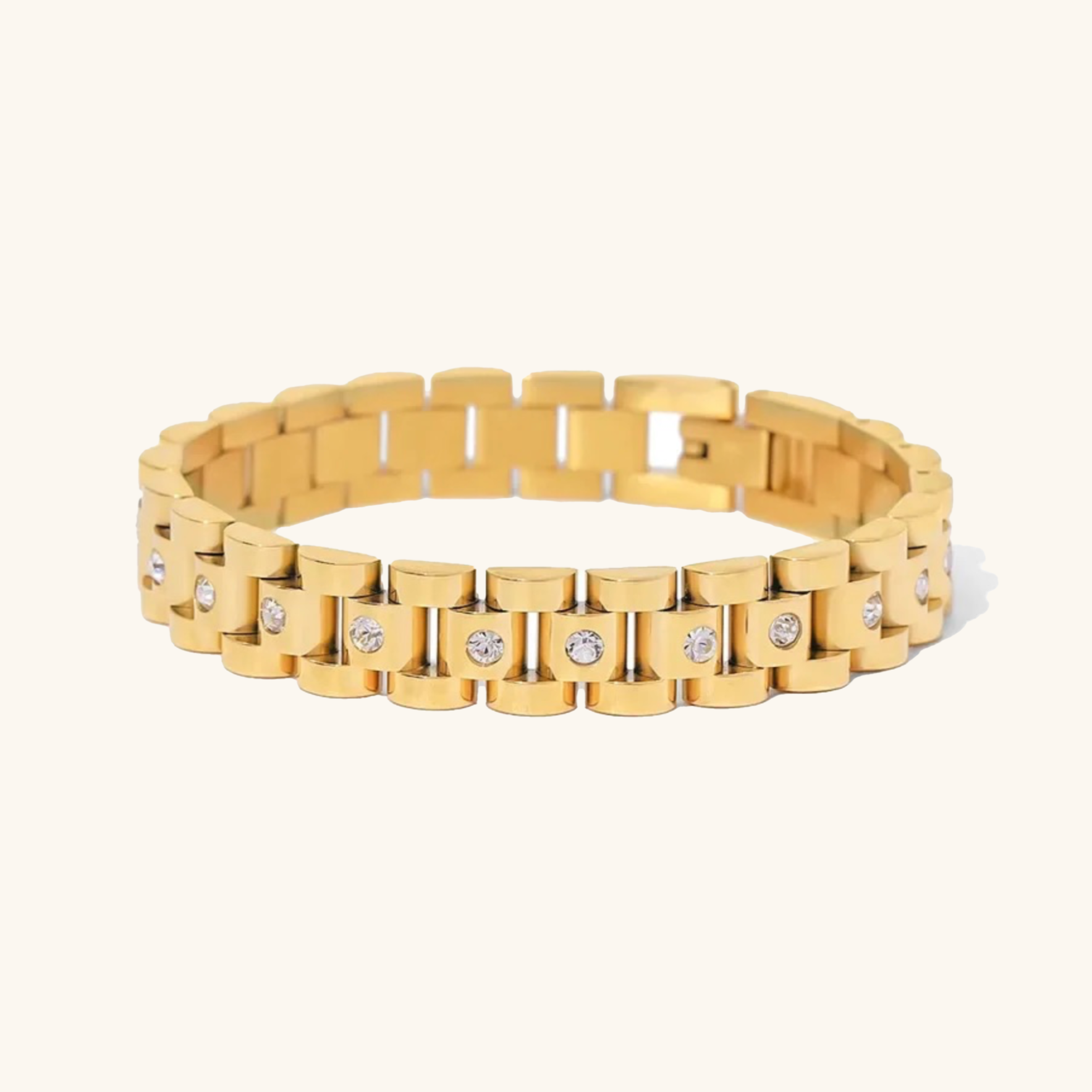 Goldenes Uhrenarmband