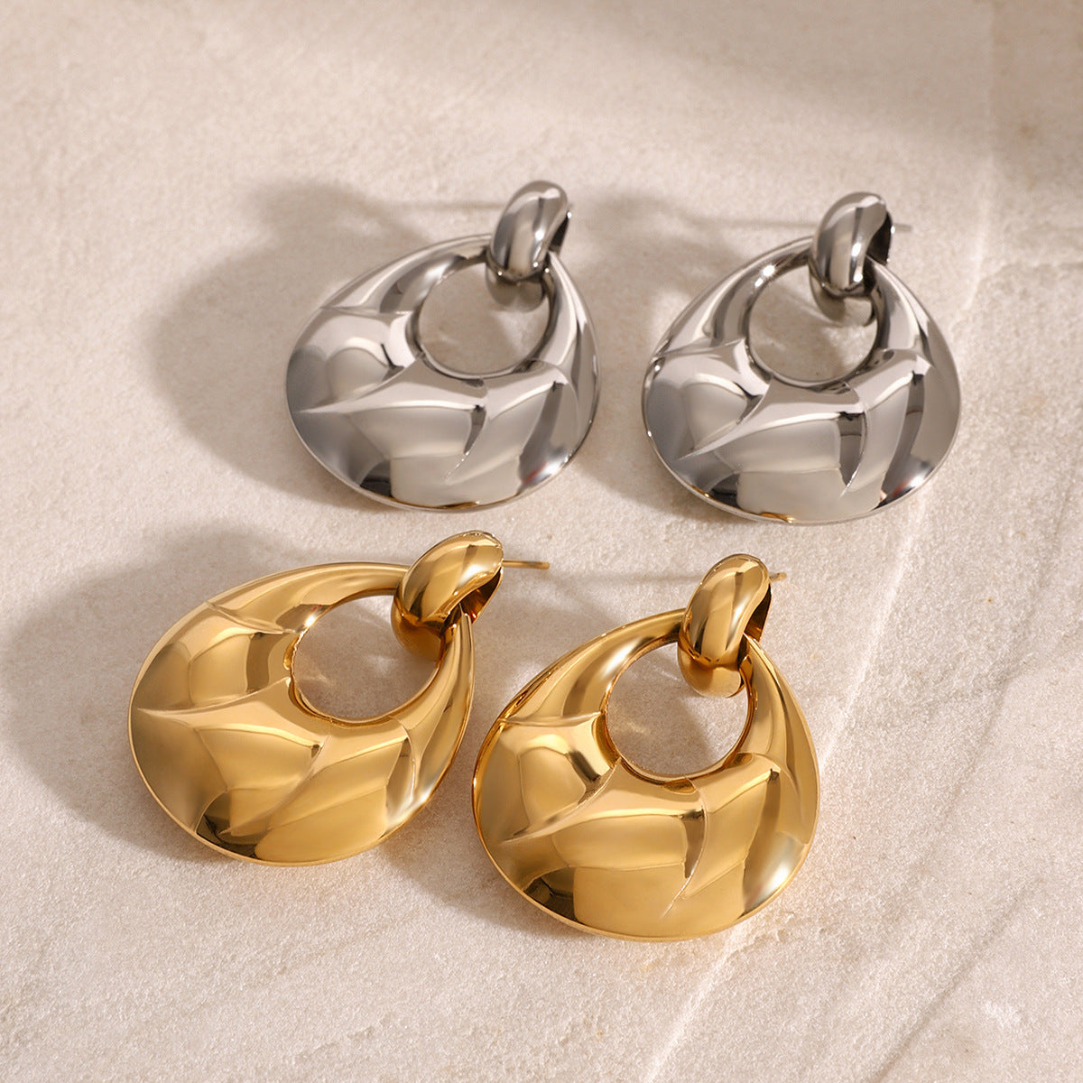 Coralyn Gold Earrings