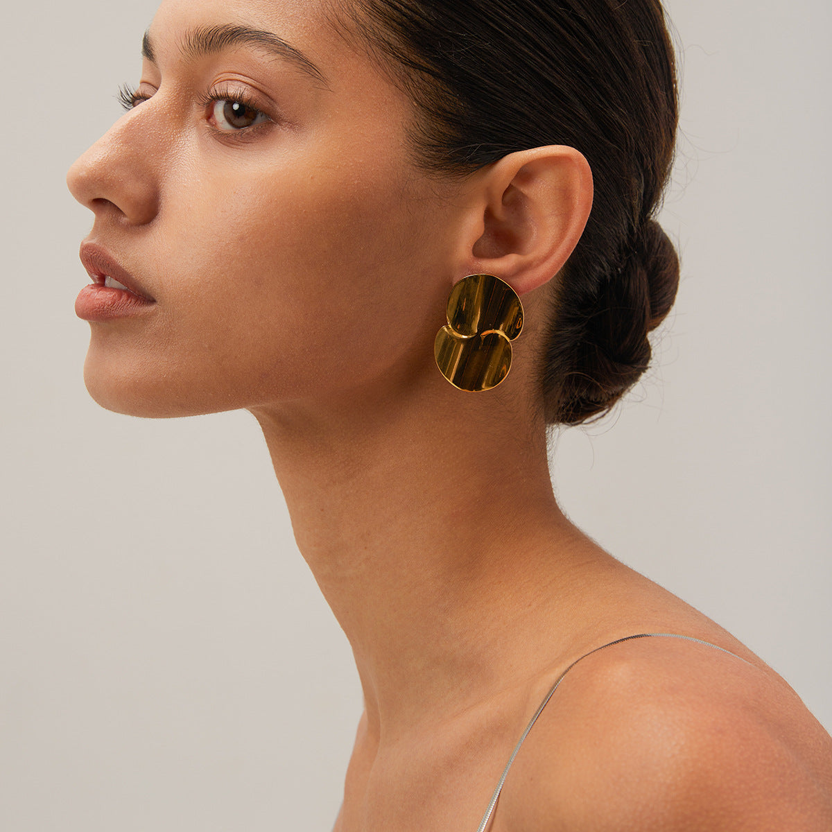 Mireille Gold Earrings