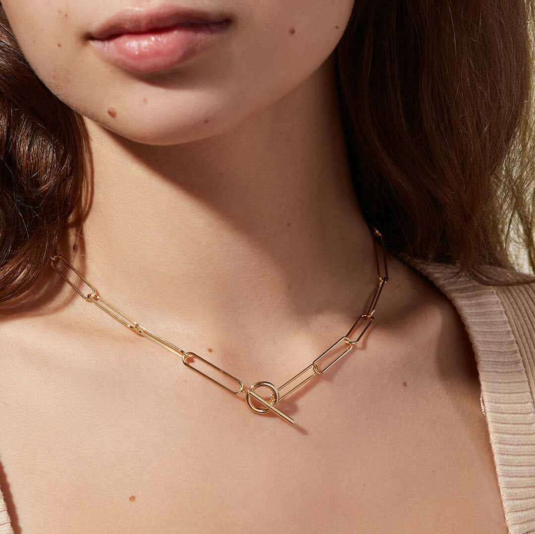 Joyce Gold Necklace