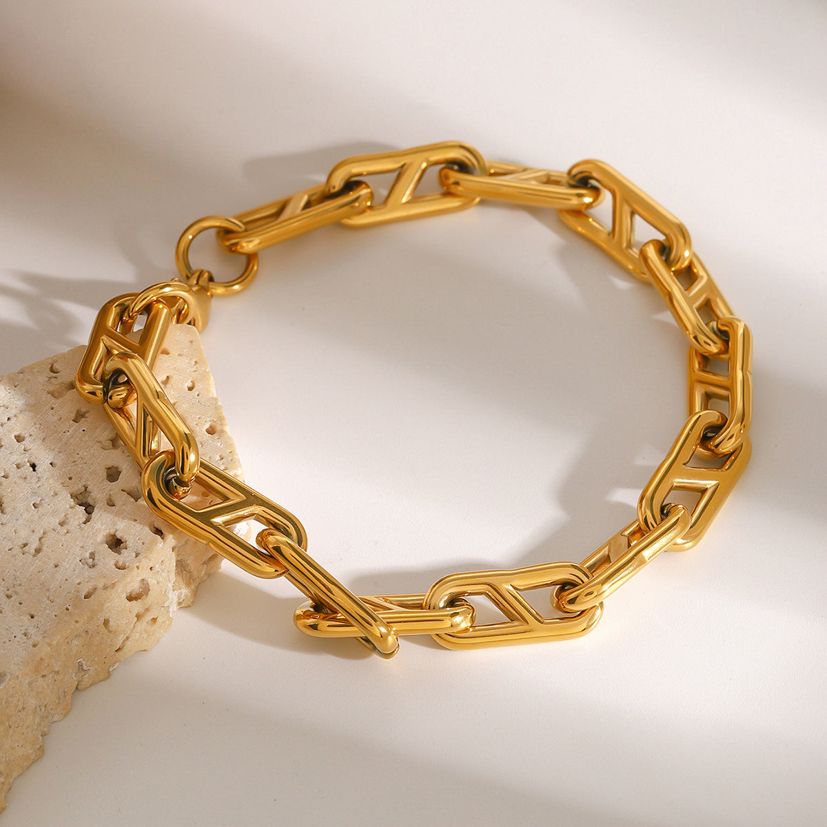 Melissa - Gold-Kettenarmband