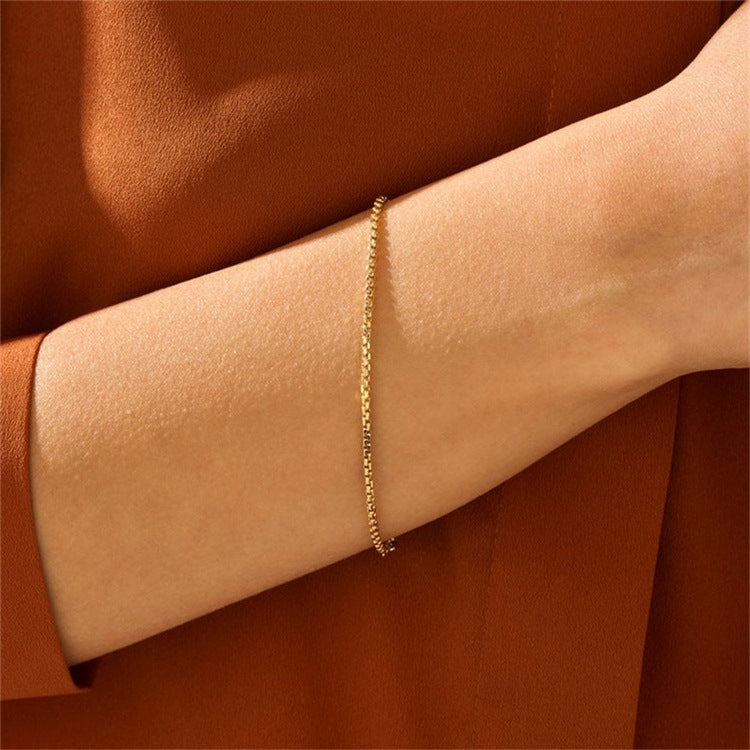 Victoria-Goldkettenarmband