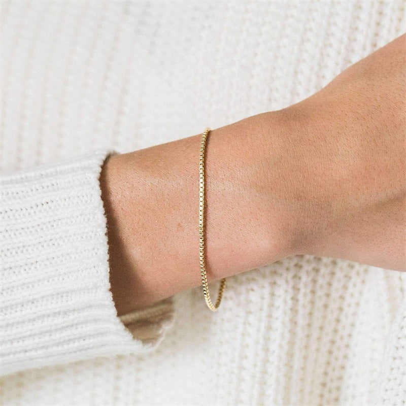 Victoria-Goldkettenarmband