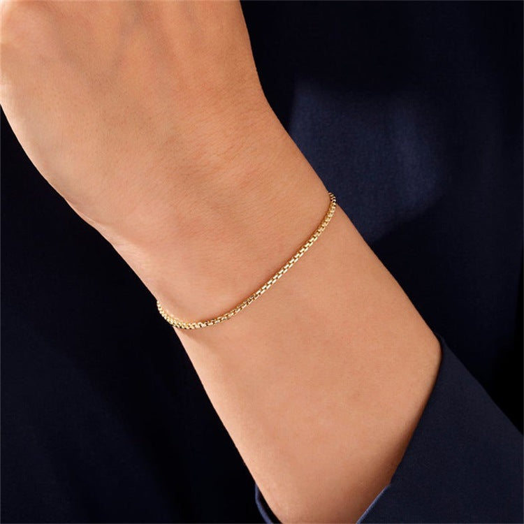 Victoria-Goldkettenarmband