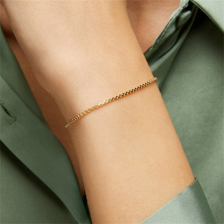 Victoria-Goldkettenarmband