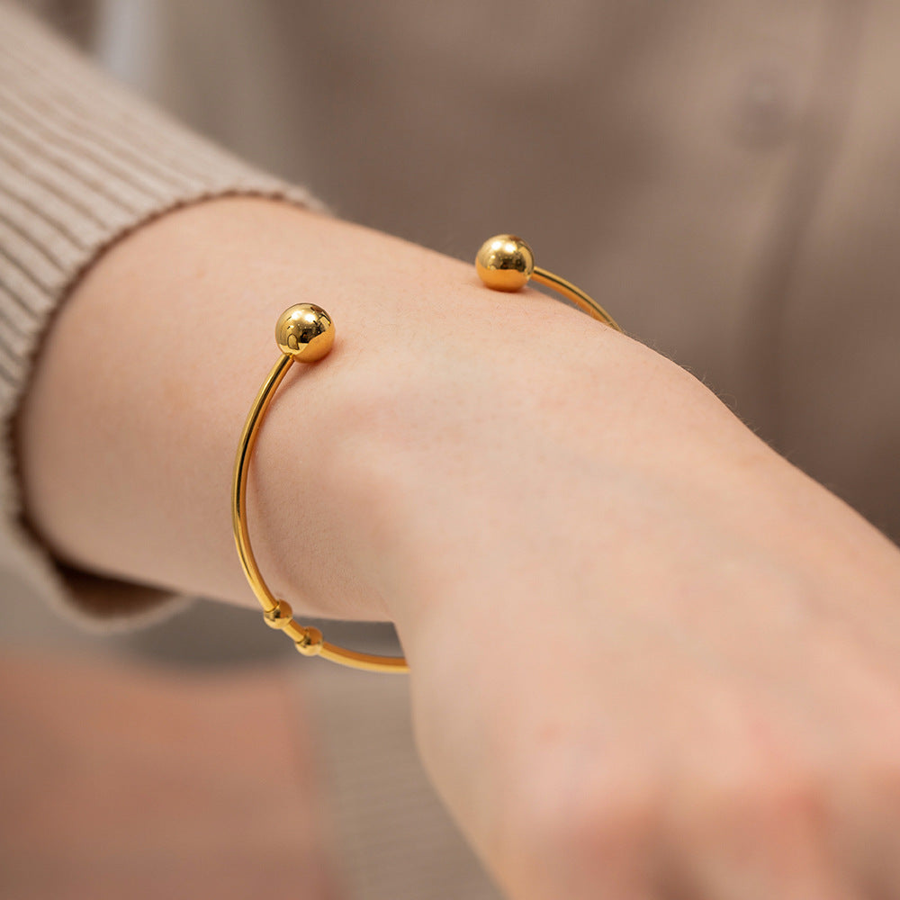 Alora Gold Bangle