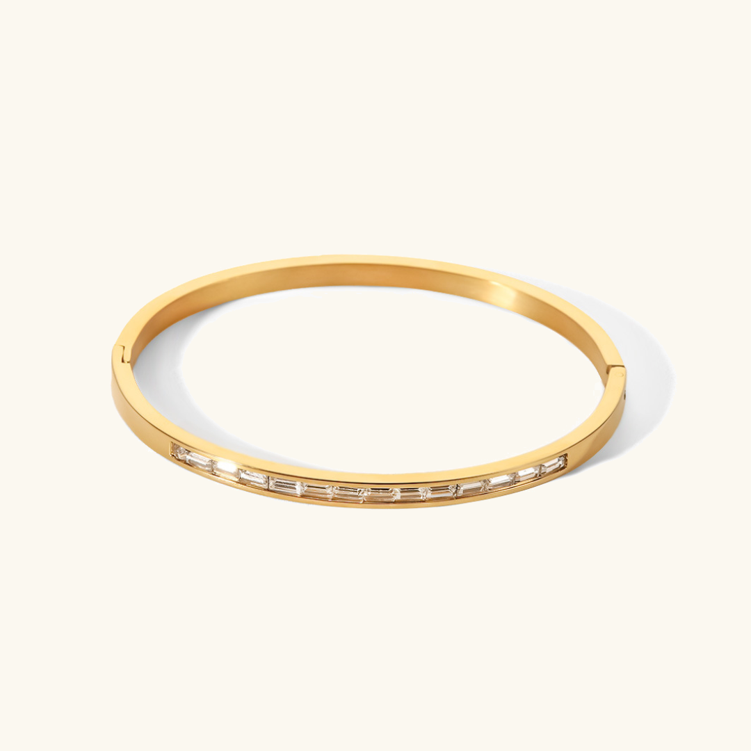 Grace Gold-Armreif mit Diamanten 