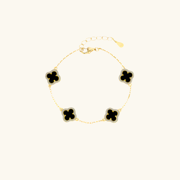 Elham Black Clover bracelet