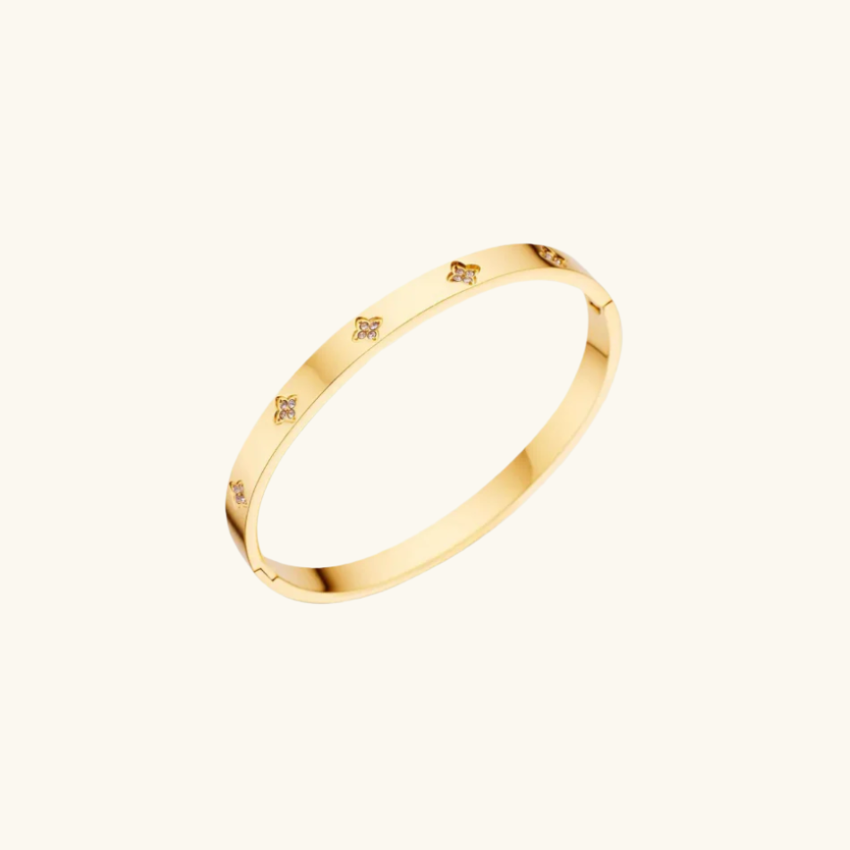 Anara Clover Bangle