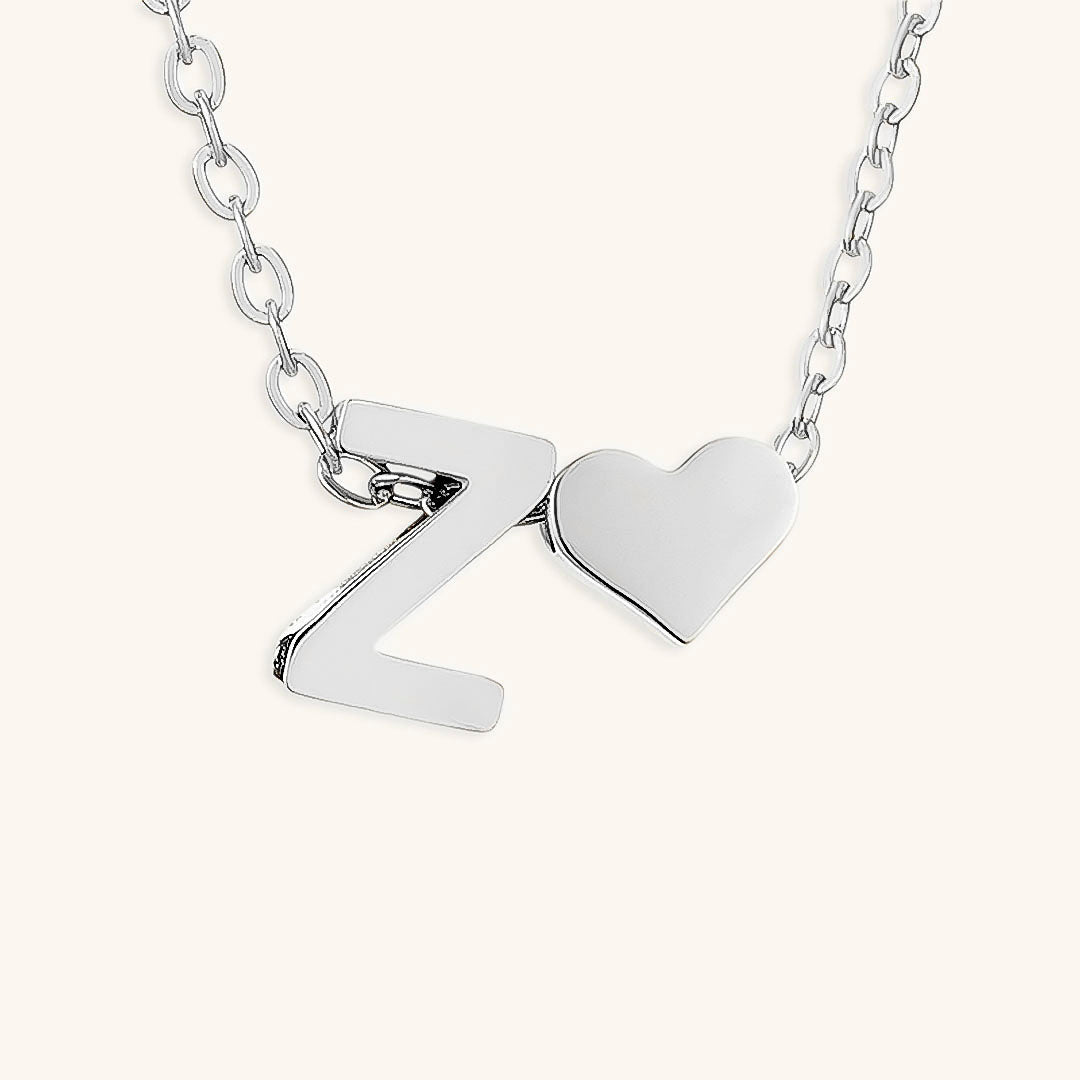 Ria Initial Letter Gold Necklace